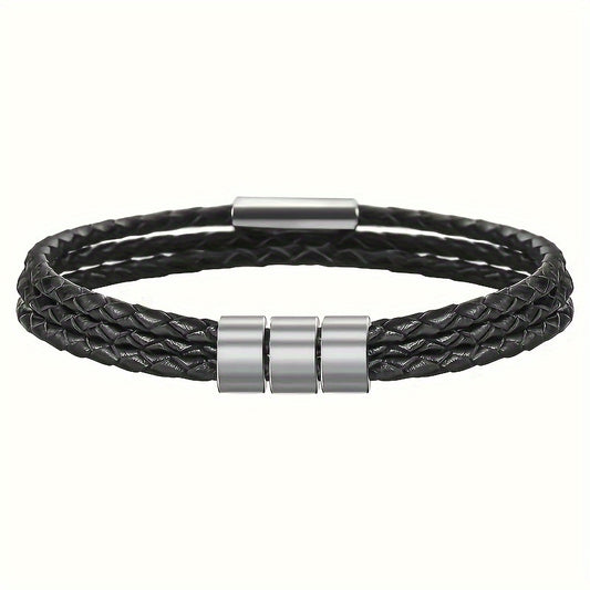 Bracelet personnalisé avec anneaux gravés