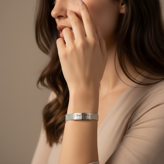 Bracelet personnalisé en Acier