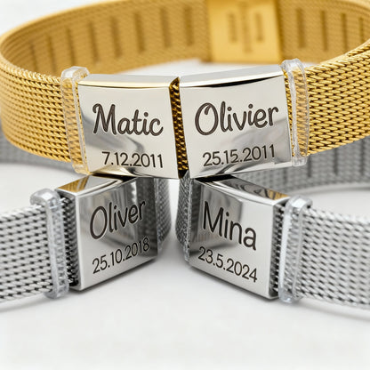 Bracelet personnalisé en Acier