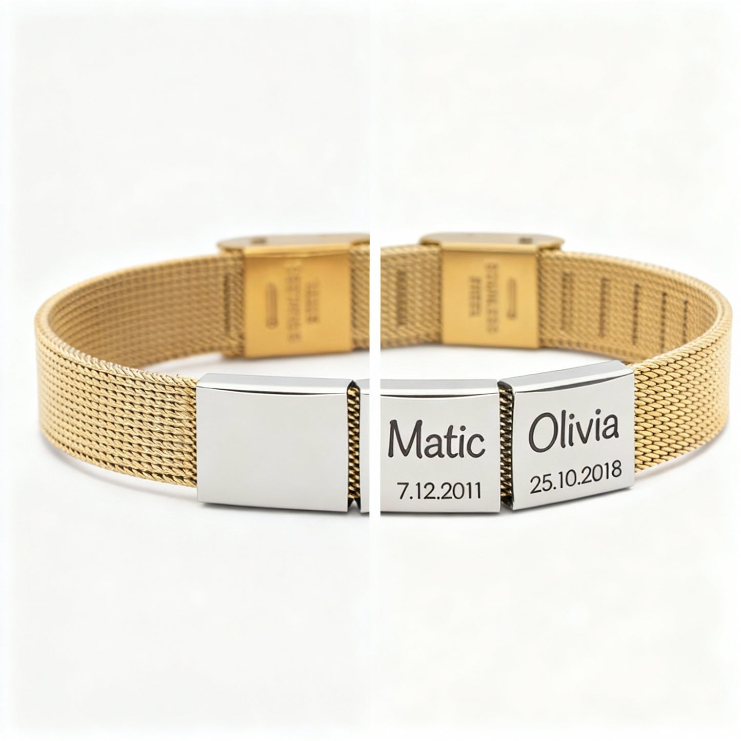 Bracelet personnalisé en Acier