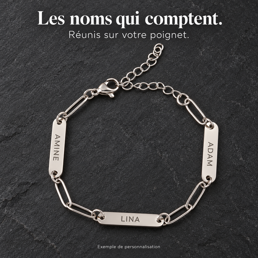 Gourmette personnalisée — vue 3